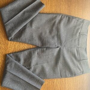 Ann Taylor Charcoal Textured Pants